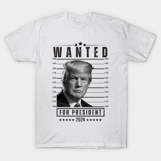 Trump Mugshot T-Shirt by DewaJassin